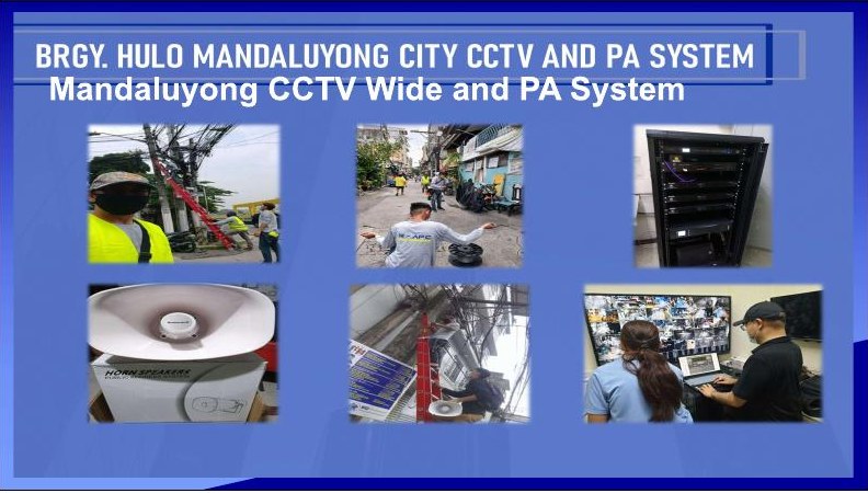 Mandaluyong CCTV and PA system project