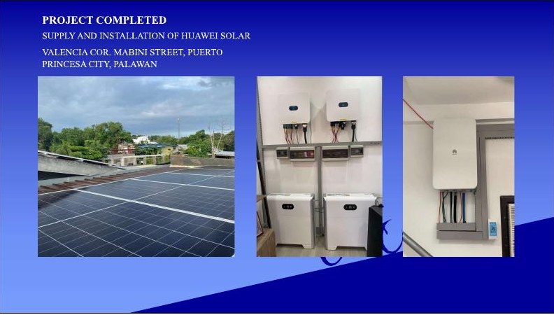 Huawei solar project from R-APC company profile