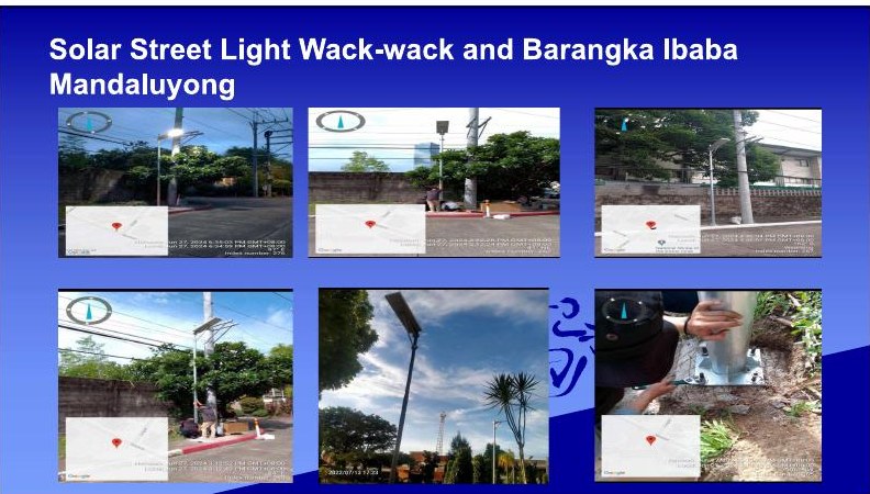 Solar street light projects